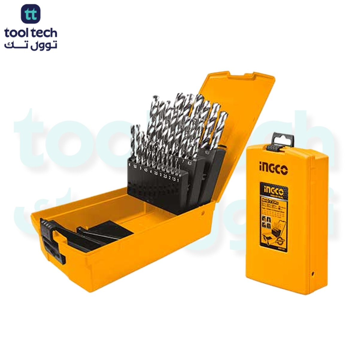 INGCO AKD1251 25Pcs HSS Drill Bits Set