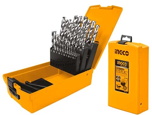 INGCO AKD1251 25Pcs HSS Drill Bits Set feature image