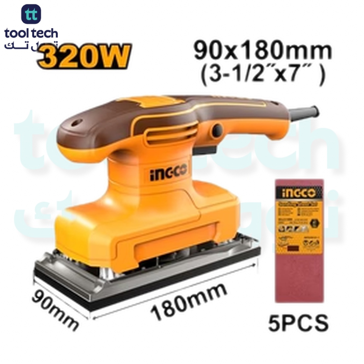 INGCO INGCO-PONCEUSE-VIBRANTE-90-180MM320W-FS3216 INGCO PONCEUSE VIBRANTE 90*180MM320W [FS3216]