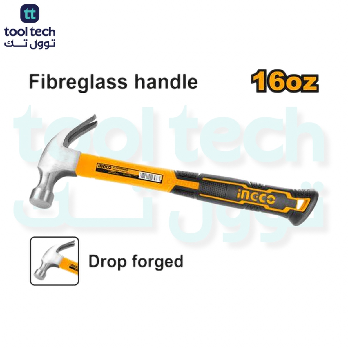 INGCO HCHS8016 Claw Hammer