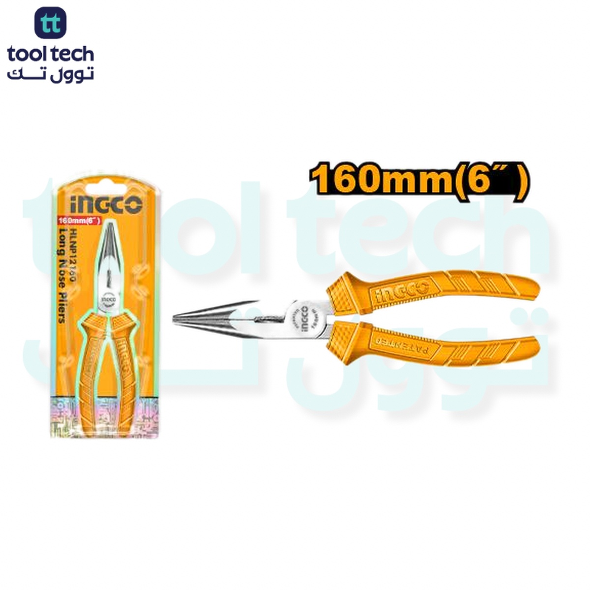 INGCO HLNP12160 Long Nose Pliers