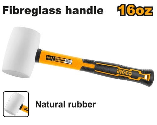 INGCO HRUH8316 Rubber Hammer feature image