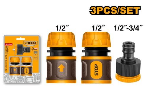HHCS03122 3 Pcs hose quick connectors set feature image