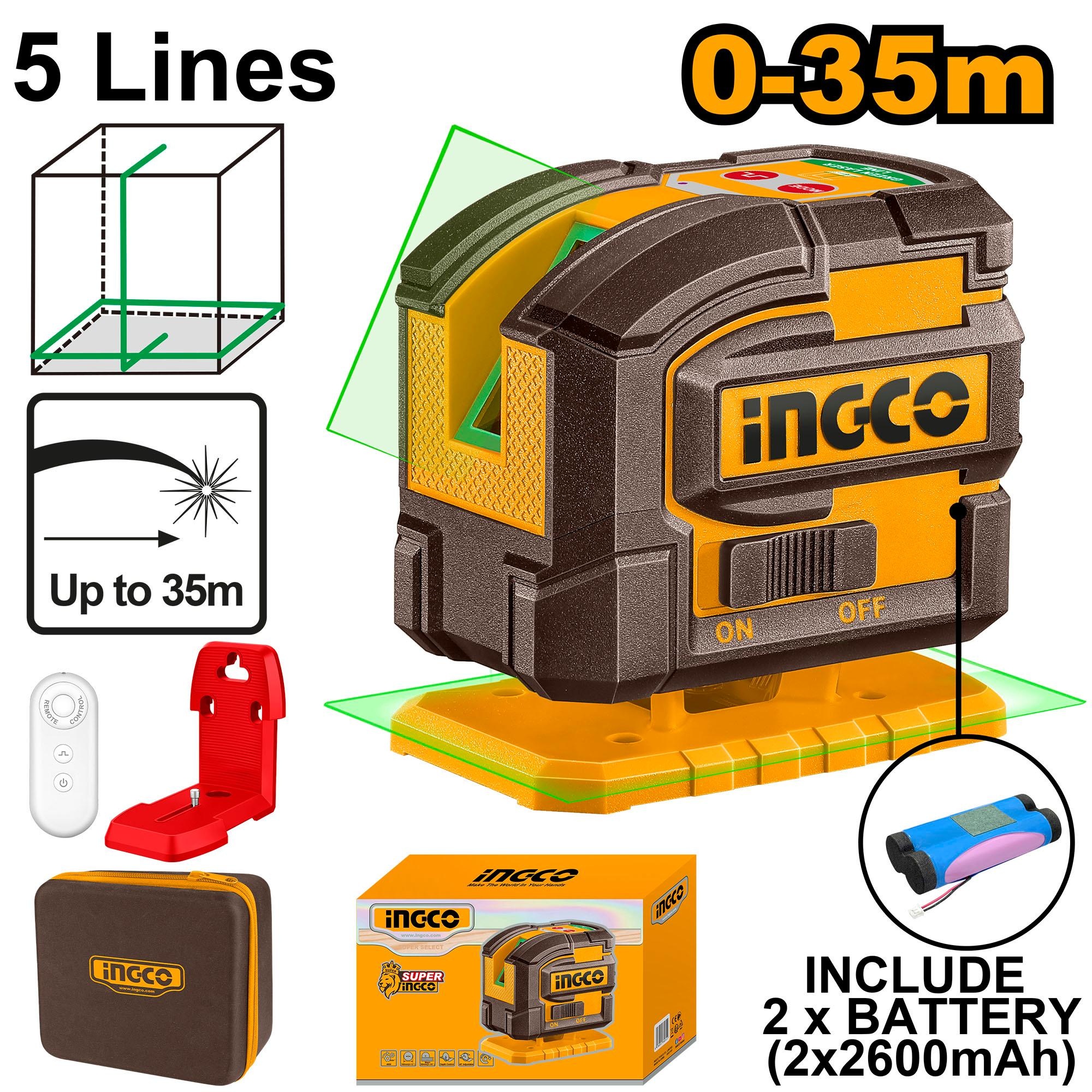 HLL306502 Self-leveling line laser feature image