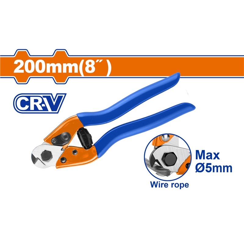 WADFOW 8" Wire Rope Cutter Max Φ5mm feature image