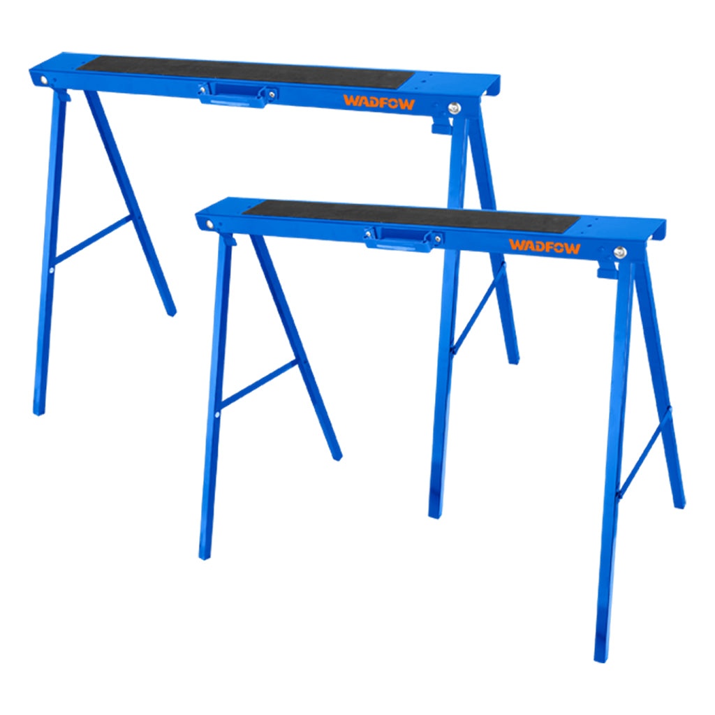 Sawhorse Jobsite Table Wood Working Stand with Non-Slip Mats 100kg 2Pcs WDZ1510 feature image