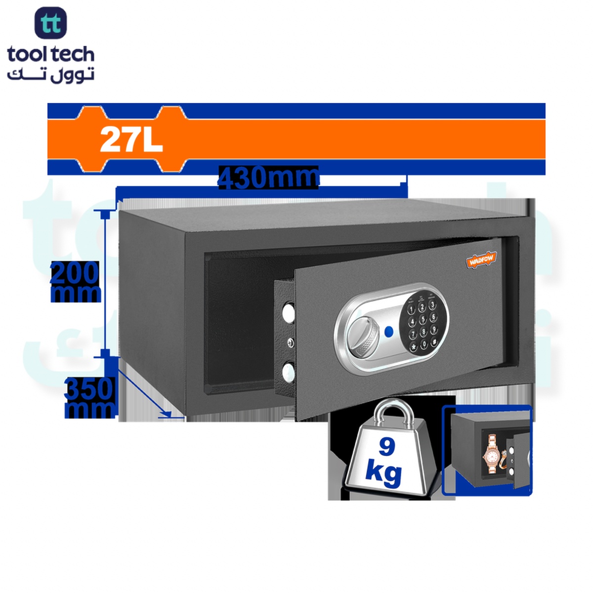 WADFOW Electronic Safe WEB1535