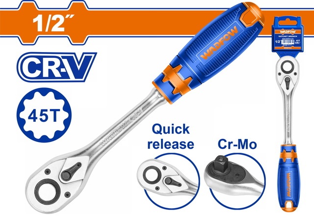 WADFOW 1/2" Ratchet wrench (WRW1212) feature image