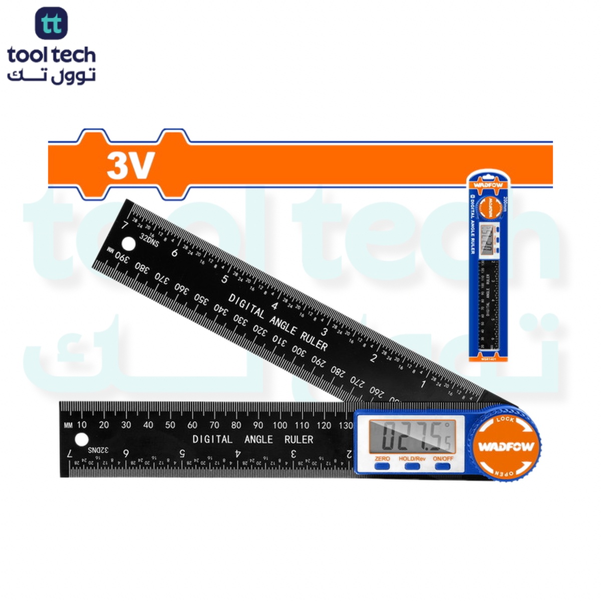 WADFOW Digital Angle Ruler (WSR1401)