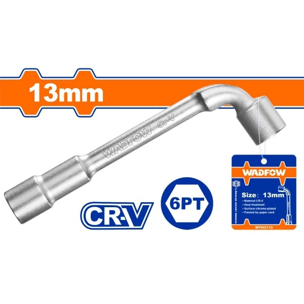 WADFOW L-angled socket wrench - WTH3113 feature image