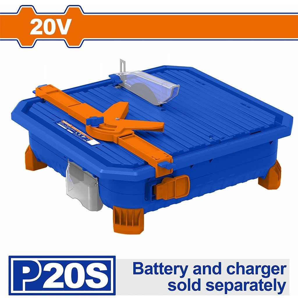Wadfow WUU1501 P20S/20V Lithium-Ion Cordless Portable/Rechargeable Tile Trimmer Cutter feature image