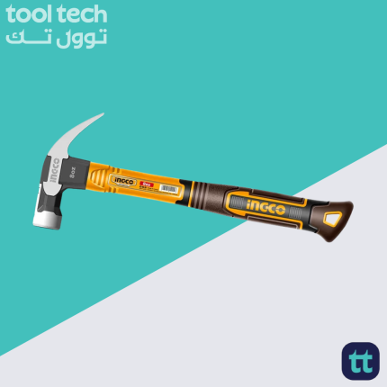 INGCO HCH81008 Claw Hammer is a compact, lightweight hammer weighing 8oz/220g