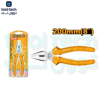 INGCO HCP12200 Combination Pliers — 8″/200mm
