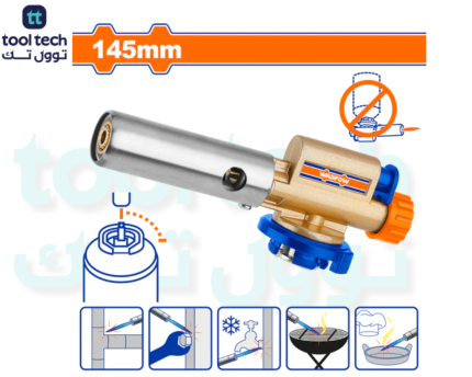 WADFOW Gas Torch Head Gun 145 mm - WFG3603