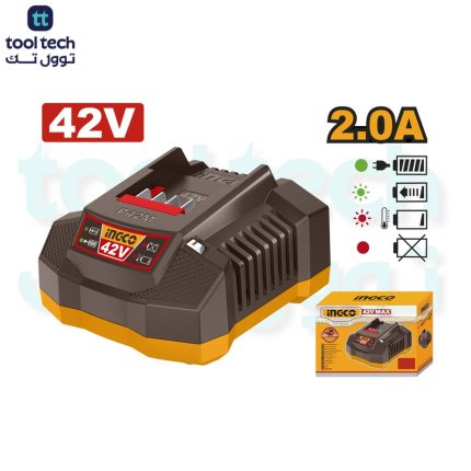 P42M/42V Lithium-Ion Battery Charger 2.0A (220-240V~50/60Hz) FCLI42021 ING-HT