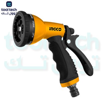 INGCO 9-Pattern Garden Hose Spray Nozzle – HWSG092