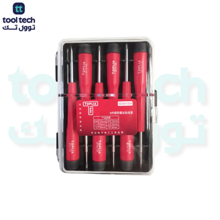 Toplia Professional 6-Pcs Precision Screwdriver Set (SD061004)