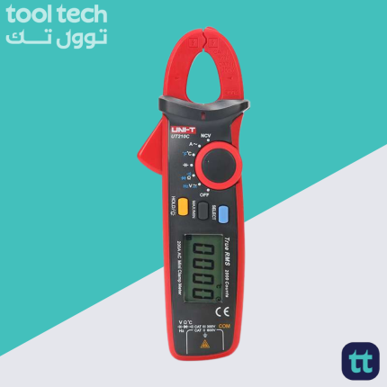 UNI-T UT210C Current Clamp and Multimeter |  بنسة مللي امبير متردد فقط و مزودة بقياس المقاومة و الفولت و المكثف و الحرارة