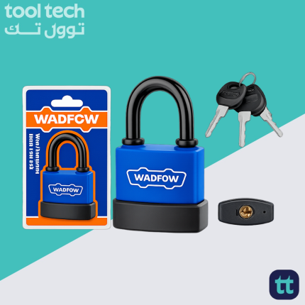 Wadfo Weatherproof Iron Rubber Padlock 55 mm – WPD9455
